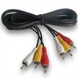 Cable Rca x 3  a Rca x 3